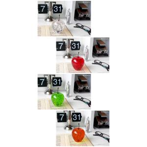 オブジェ アクリル製 りんごの置物 (置き物 ...の詳細画像2