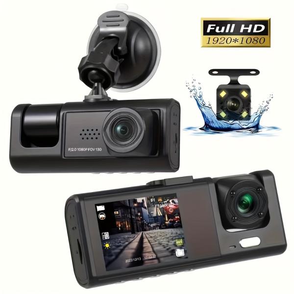 ドライブレコーダー 自動車 前後2カメラ  ノイズ対策済 フルHD高画質 GPS 駐車監視対応 常時...