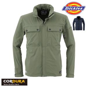 作業服 作業着 Dickies D-2890 CORDURA ジャケット 防風 ディッキーズ ブルゾン ストレッチ 軽量 男女 秋冬物 ccd-2890 コーコス｜wwj