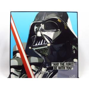 【新品 No 190】 ポップアートパネル ダースベイダー スターウォーズ 映画