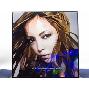 新品 No 261】 ポップアートパネル 安室奈美恵 : ポップアート