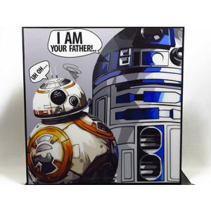 【新品 No 435】 ポップアートパネル R2_D2 BB_8 スターウォーズ