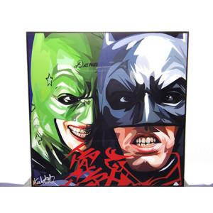 【新品 No 97】 ポップアートパネル バットマン ジョーカーバットマン 映画