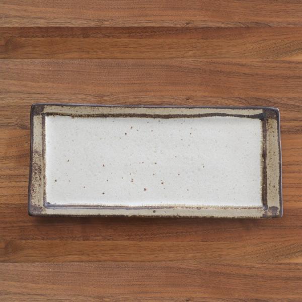 キナリ長四角プレート 光陽陶器 ポイント消化