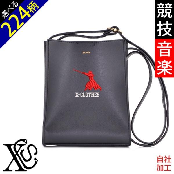 スポーツ シルエット ワンポイント 刺繍 スマホポーチ ミニショルダーバッグ レディース メンズ ス...