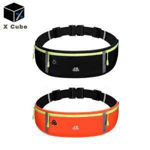 ランニング ポーチ ポケット3つ 360度 光反射デザイン スマホ 揺れない ジョギング ポーチ 大容量 ポケット 3つ