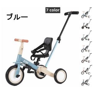 エムアンドエム 三輪車 アンパンマン1歳 2歳 手押し棒付き 折りたたみ