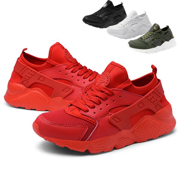 オールシーズン対応 スニーカー メッシュ カジュアルシューズ K-スタイル ペアシューズ ランニング...