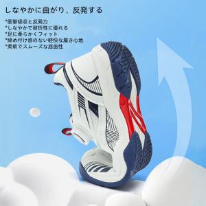 メンズ レディース バドミントンシューズ 卓球...の詳細画像4