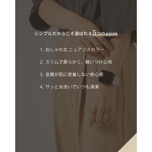 スリコ スマートウォッチ バンド シリコン デ...の詳細画像2