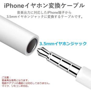 iPhone イヤホン 変換ケーブル iOS2...の詳細画像2
