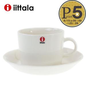 【お取り寄せ】 イッタラ ティー/コーヒー兼用 カップ&ソーサー IITTALA ティーマ ホワイト7253｜x-sell