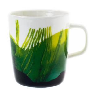マリメッコ マグカップ 067070-166 SAAPAIVAKIRJA サーパイバキリヤ グリーン 250ml