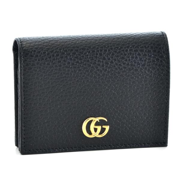 グッチ GUCCI 折財布 456126 CAO0G 1000 NERO 【PETITE MARMO...