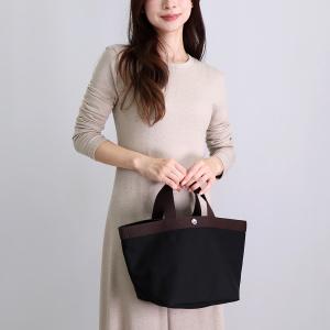 未使用 エルベシャプリエ 707C シャテーニュ×モカ コーデュラ舟型トートM Herve Chapelier 【並行輸入品】エルベシャプリエ コーデュラ舟