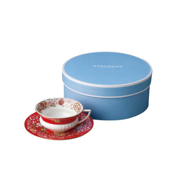 【お取り寄せ】 ウェッジウッド WEDGWOOD 洋食器 ティーカップ＆ソーサー ハーレクインコレク...