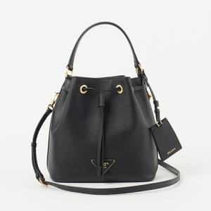 【並行輸入品】 プラダ 2WAYバッグ 【SAFFIANO CUIR】 1BE032 2A4A OOO ブラック(F0002 NERO) PRADA
