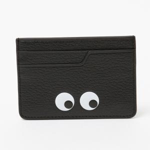 アニヤハインドマーチ カードケース 【EYES：アイズ】 929141 ブラック ANYA HINDMARCH｜x-sell