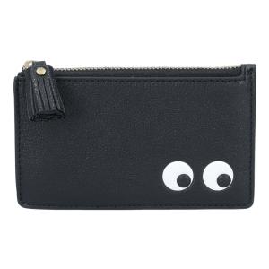 アニヤハインドマーチ カードケース 【EYES：アイズ】 142717 ブラック ANYA HINDMARCH｜x-sell