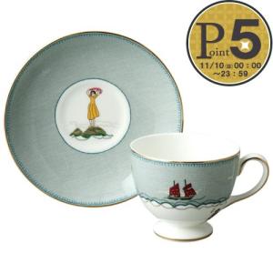 【お取り寄せ】 【並行輸入品】 ウェッジウッド ティーカップ ティーカップ＆ソーサー セイラーズフェアウェル　カップ＆ソーサー　リー 1050199 WEDGWOOD