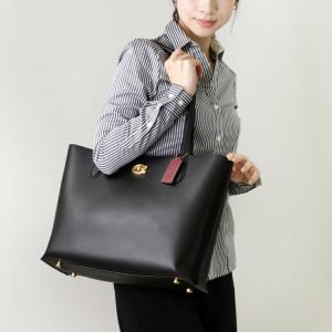 コーチ COACH トートバッグ ウィロウ C0689 ブラック(B4/BK BLACK) トート｜テザーレブランドショップ