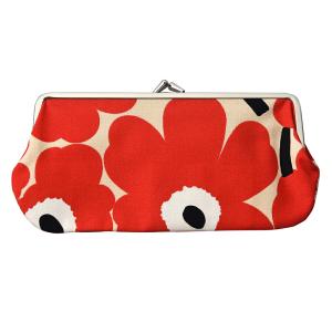 マリメッコ がま口型長財布 マルチポーチ  49514  MARIMEKKO