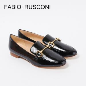 ファビオルスコーニ ビットローファー FABIO RUSCONI 4637 NERO