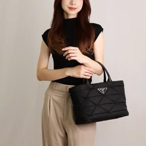 【お取り寄せ】 プラダ 2WAYバッグ Re Nylon パデッド トートバッグ 1BG436 RDJN OOO ブラック(F0002 NERO) PRADA｜x-sell