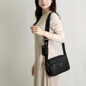 PRADA ブラック ショルダーバッグ Amazon | [プラダ]ショルダーバッグ ミニポーチ トライアングル