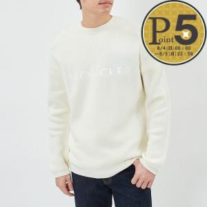 モンクレール MONCLER メンズ セーター ニット 9C74110 A9367 ホワイト｜x-sell