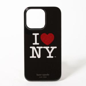 ケイトスペード iPhoneケース 【I HEART NY：アイ ラブ ニューヨーク】 K6133 ブラック(001 BLACK MULTI)【ゆうパケ可】｜x-sell