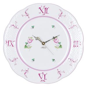ヘレンド（HEREND） ウィーンの薔薇 ウォールクロック VRH00527 箱入