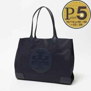 トリーバーチ TORY BURCH トートバッグ 【エラ トート：ELLA TOTE】 87116 ネイビー系(405 TORY NAVY)｜x-sell