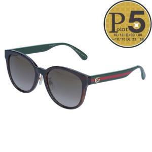 グッチ GUCCI メンズ レディース サングラス 0854/SK/003 HAVANA GREEN BROWN｜x-sell