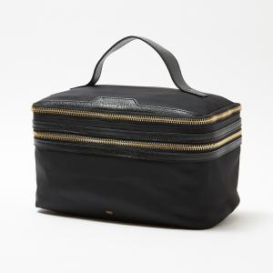 アニヤハインドマーチ ANYA HINDMARCH ヴァニティケース VANITY KIT 152853 ブラック(BLACK)｜x-sell