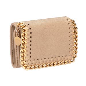 ステラマッカートニー STELLA McCARTNEY 折財布 FALABELLA 521371 W9355 ベージュ系(9300 BUTTER CREAM)