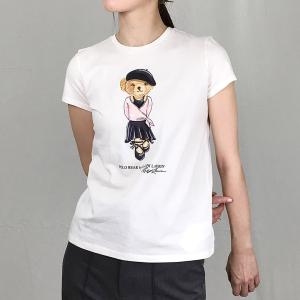 ポロ ラルフローレン POLO RALPH LAUREN レディース Tシャツ ガールズライン BALLET BEAR 313898276 DECKWASH WHITE 【ゆうパケ可】｜x-sell