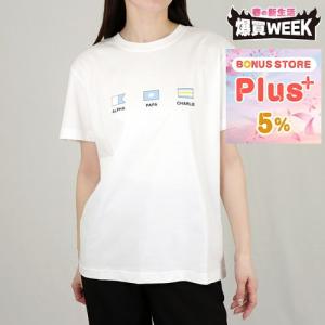 N°21（ヌメロヴェントゥーノ） 【並行輸入品】 レディース ロゴTシャツ
