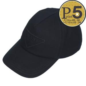 プラダ PRADA キャップ 帽子 デニム　ベースボールキャップ 2HC179 2FMB ブラック(F0002 NERO) サイズ：M｜x-sell