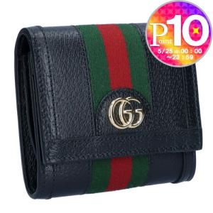 グッチ GUCCI 折財布 アウトレット オフィディア 719887 DJ2DG ブラック(1060 BLACK)｜x-sell