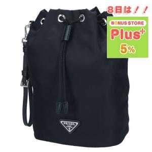 【新品】 PRADA 巾着ポーチ ブラック 日本未発売品　1N0369　プラダ PRADA（プラダ） コスメポーチ 化粧ポーチ 巾着ポーチ レディース