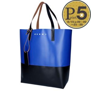 マルニ MARNI トートバッグ SHMQ0037A0 P5769 ZO226 ROYAL/BLACK｜x-sell