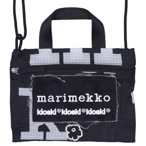 マリメッコ MARIMEKKO ショルダーバッグ FUNNY CROSS POCKET MARIMERKKI 92210 ブラック 【同梱不可】【ギフト不可】【RSL】｜x-sell