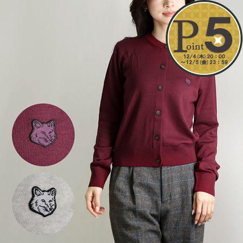 【並行輸入品】 メゾンキツネ MAISON KITSUNE レディース クルーネックニット フォック...