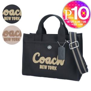 コーチ COACH 2WAYバッグ CP158 LHBLK キャンバス カーゴトート