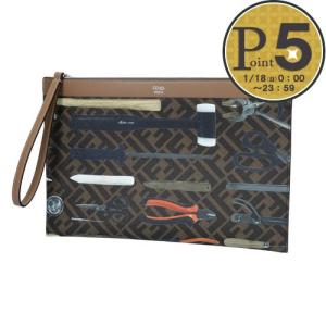 FENDI（フェンディ） クラッチバッグ DIAGONAL 7VA491 ASIC メンズ