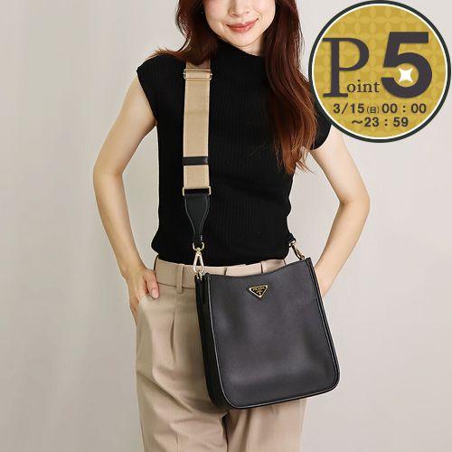【お取り寄せ】 【並行輸入品】 プラダ PRADA ショルダーバッグ SOFT GRAIN 1BH2...