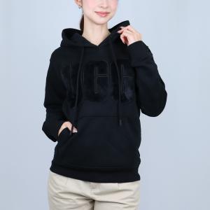 UGG（アグ） パーカー Rey Fuzzy Logo Hoodie 1121385 DEE グリーン