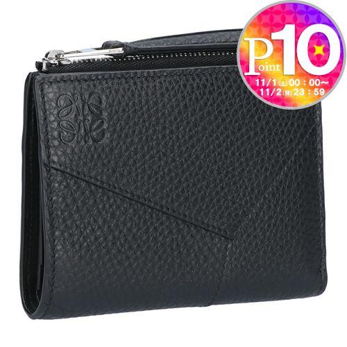 【並行輸入品】 ロエベ LOEWE 折財布 二つ折り財布 コンパクト財布 パズルエッジ C510W7...