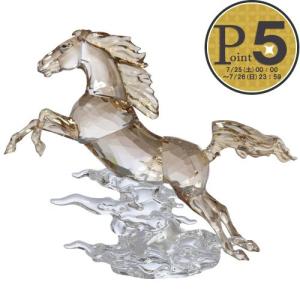 【予約会対象品】【お取り寄せ】 スワロフスキー SWAROVSKI 置物 LEAPING HORSE 5701370